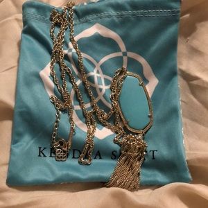 Kendra Scott long tassel necklace